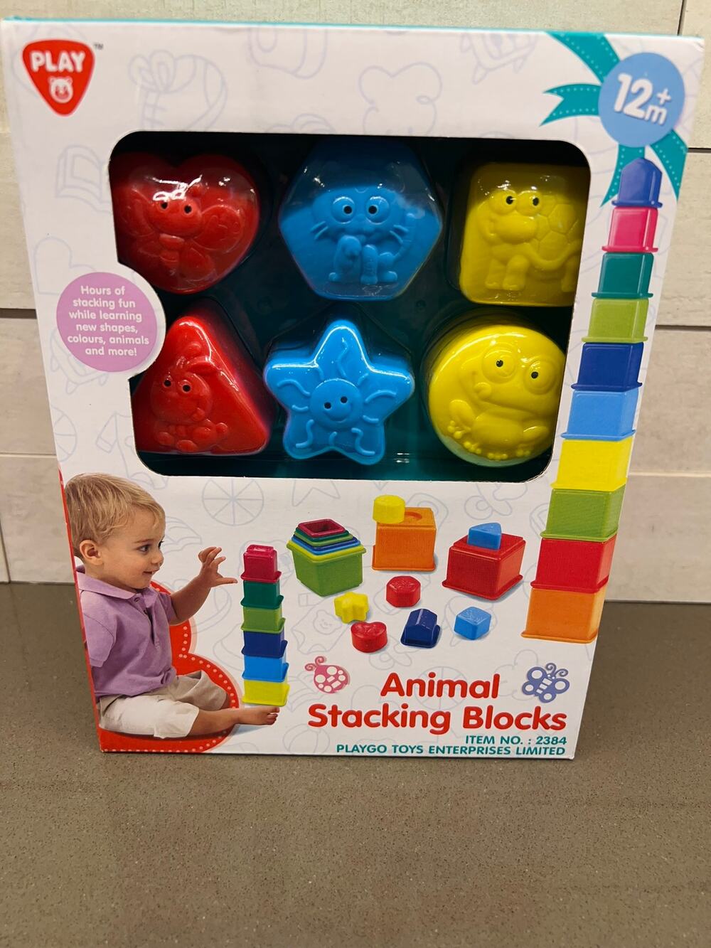Animal Stack Blocks, new in box!